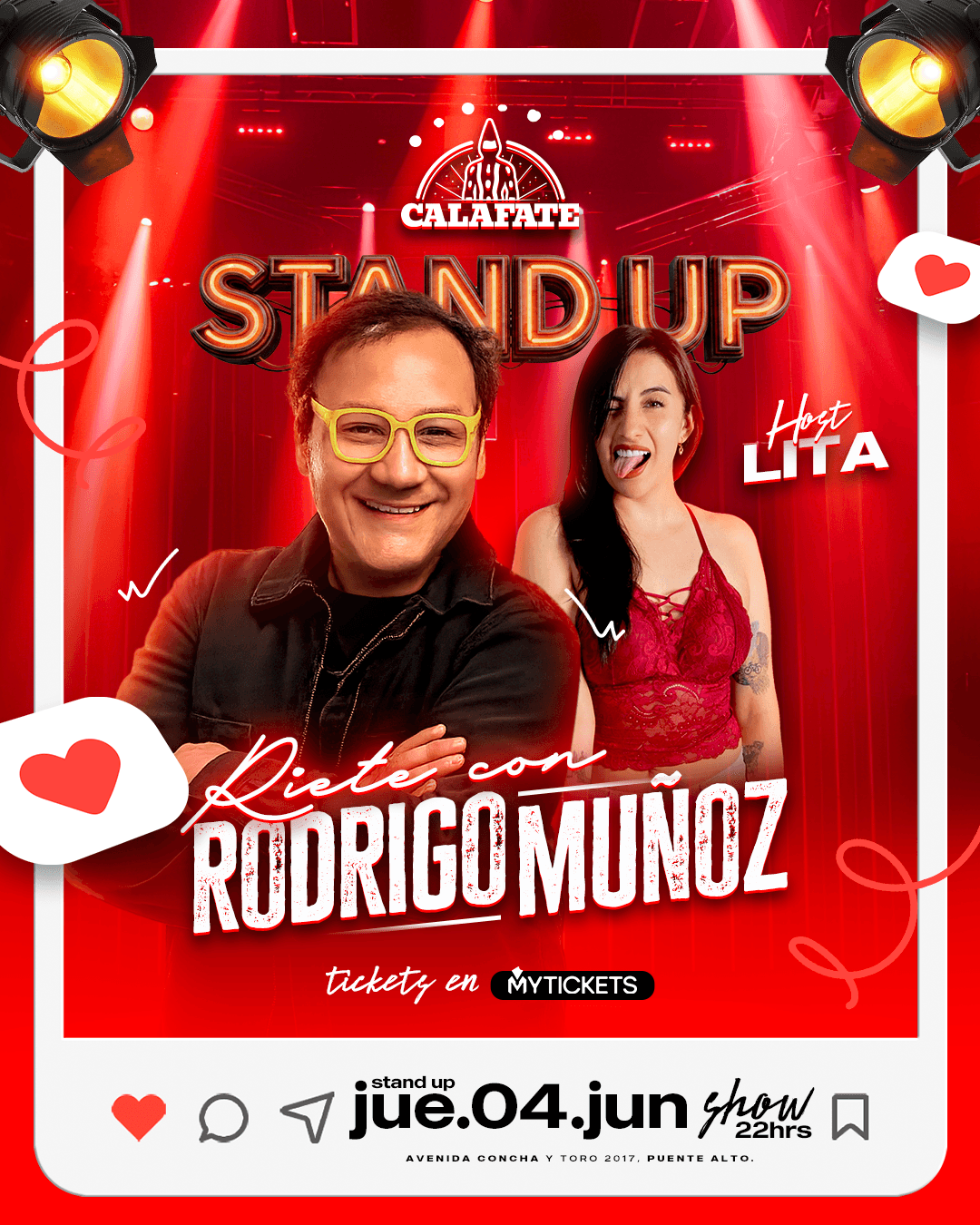 STAND UP COMEDY - "RODRIGO MUÑOZ"