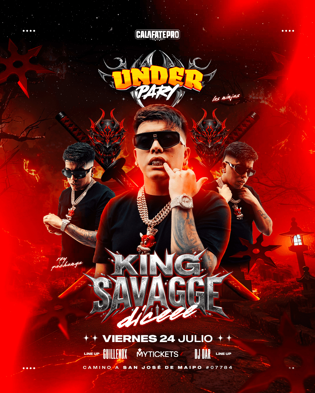 UNDER PARY - KING SAVAGGE