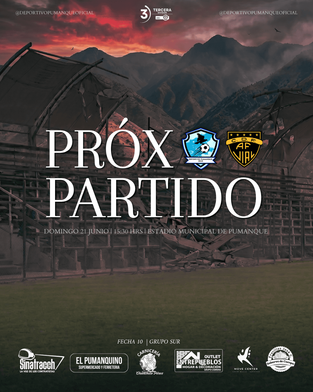 DEPORTIVO PUMANQUE VS FERNANDEZ VIAL