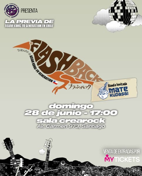 La Previa de Ajikan Chile: Flashback (Tributo AKFG) & Mate Kudasai En Vivo