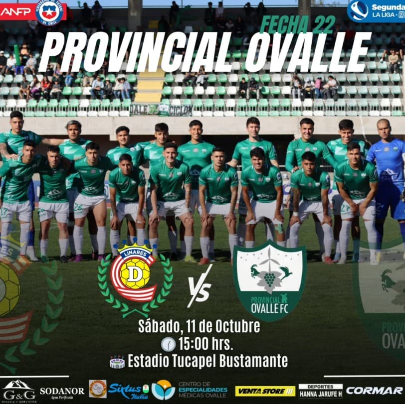 CLUB DEPORTIVO MUNICIPAL PAILLACO VS CLUB DEPORTES OVALLE