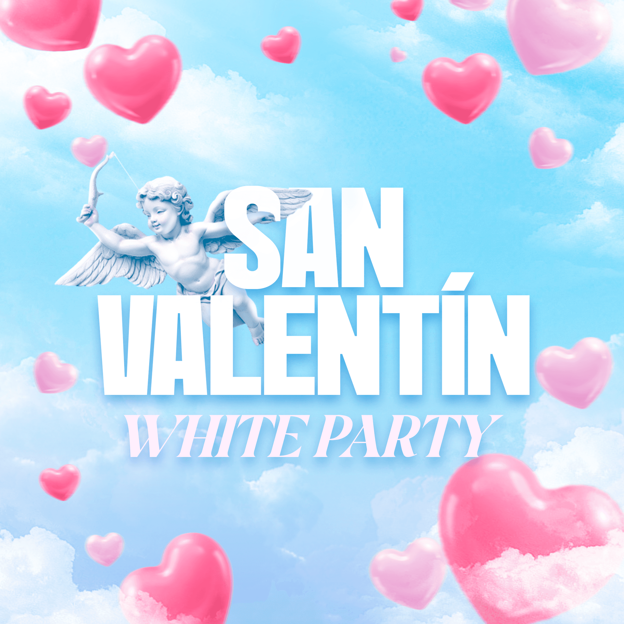 San Valentin White Party